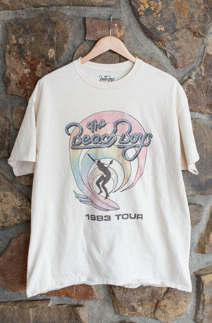 BEACH BOYS OVERSIZED GRAPHIC TEE