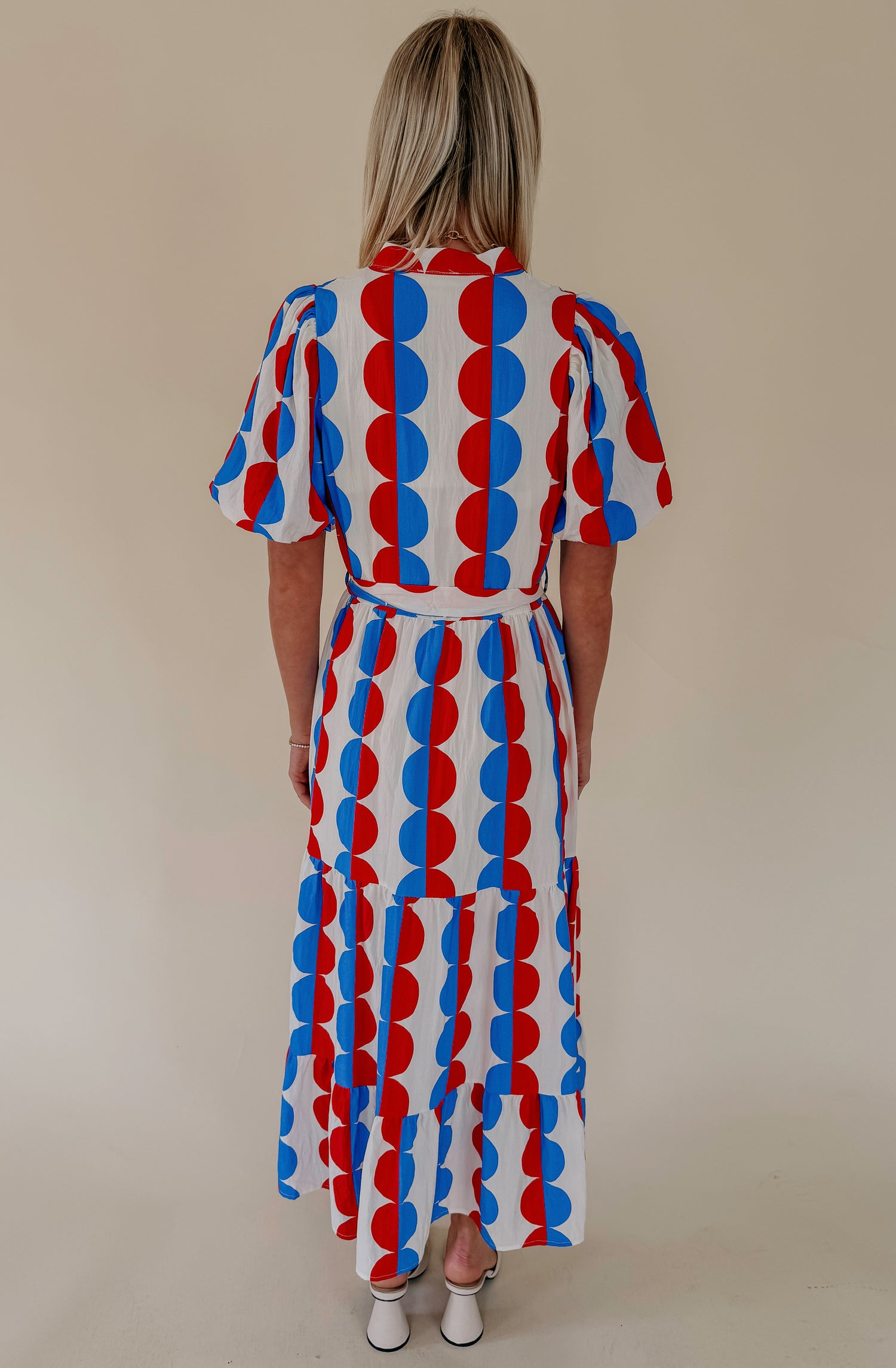 DOUBLE THE FUN MIDI DRESS