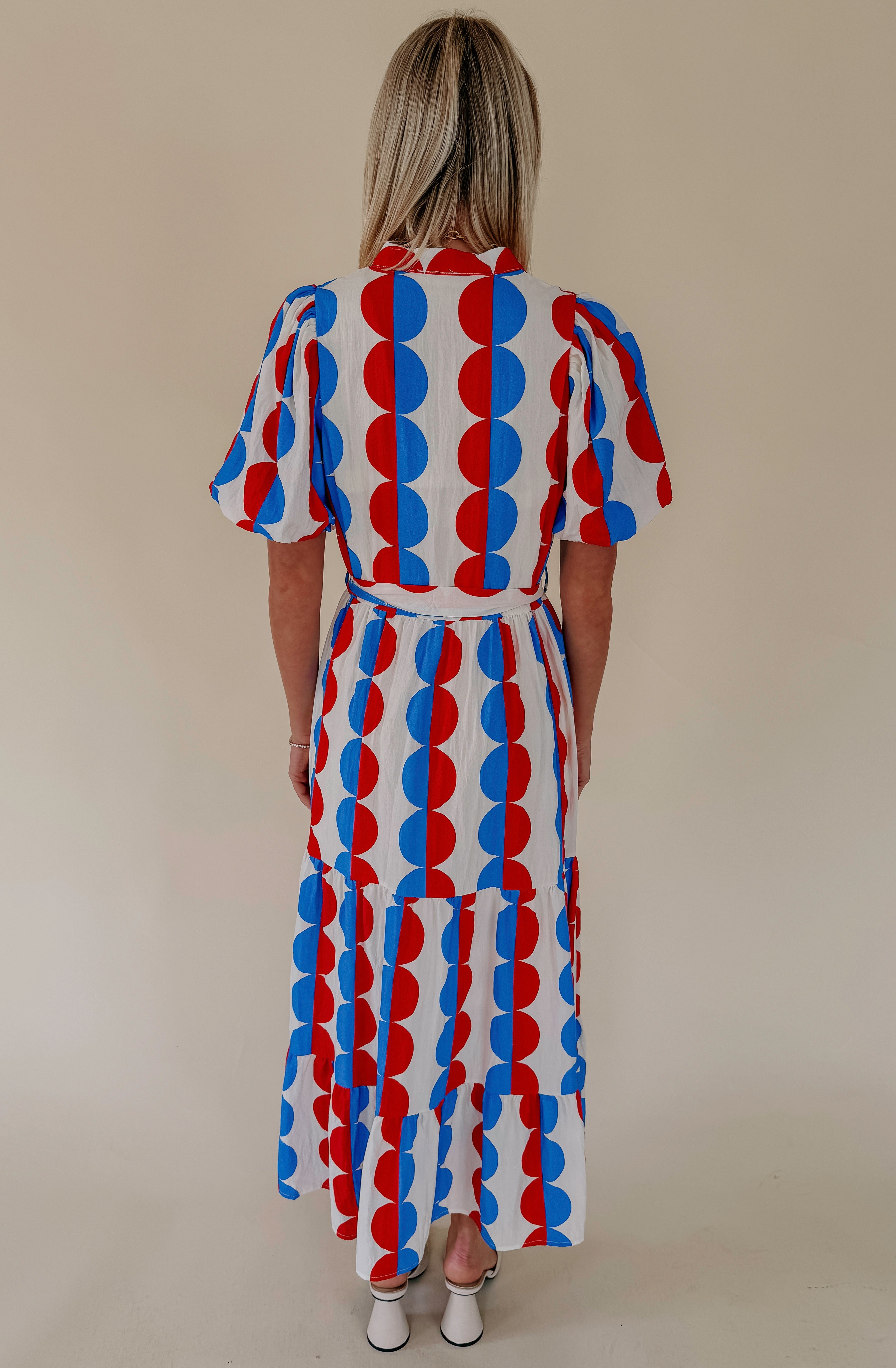 DOUBLE THE FUN MIDI DRESS