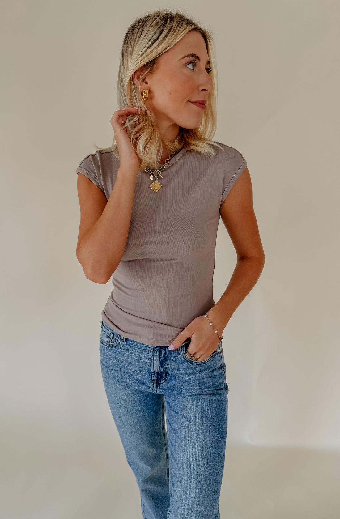 Z SUPPLY SOFT TRACE SECOND SKIN TOP