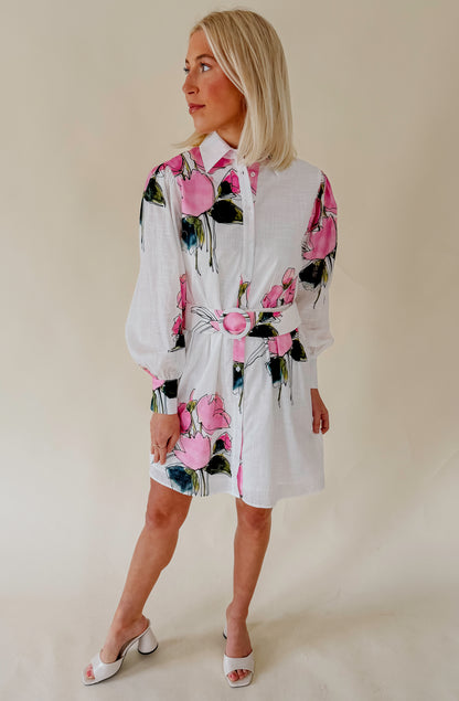 LAVENDER BROWN BAILEY DRESS