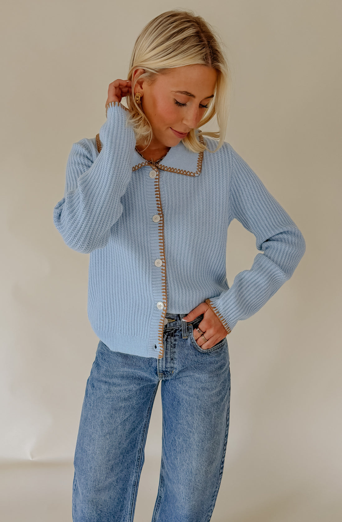 THE PIPER COLLARED SWEATER
