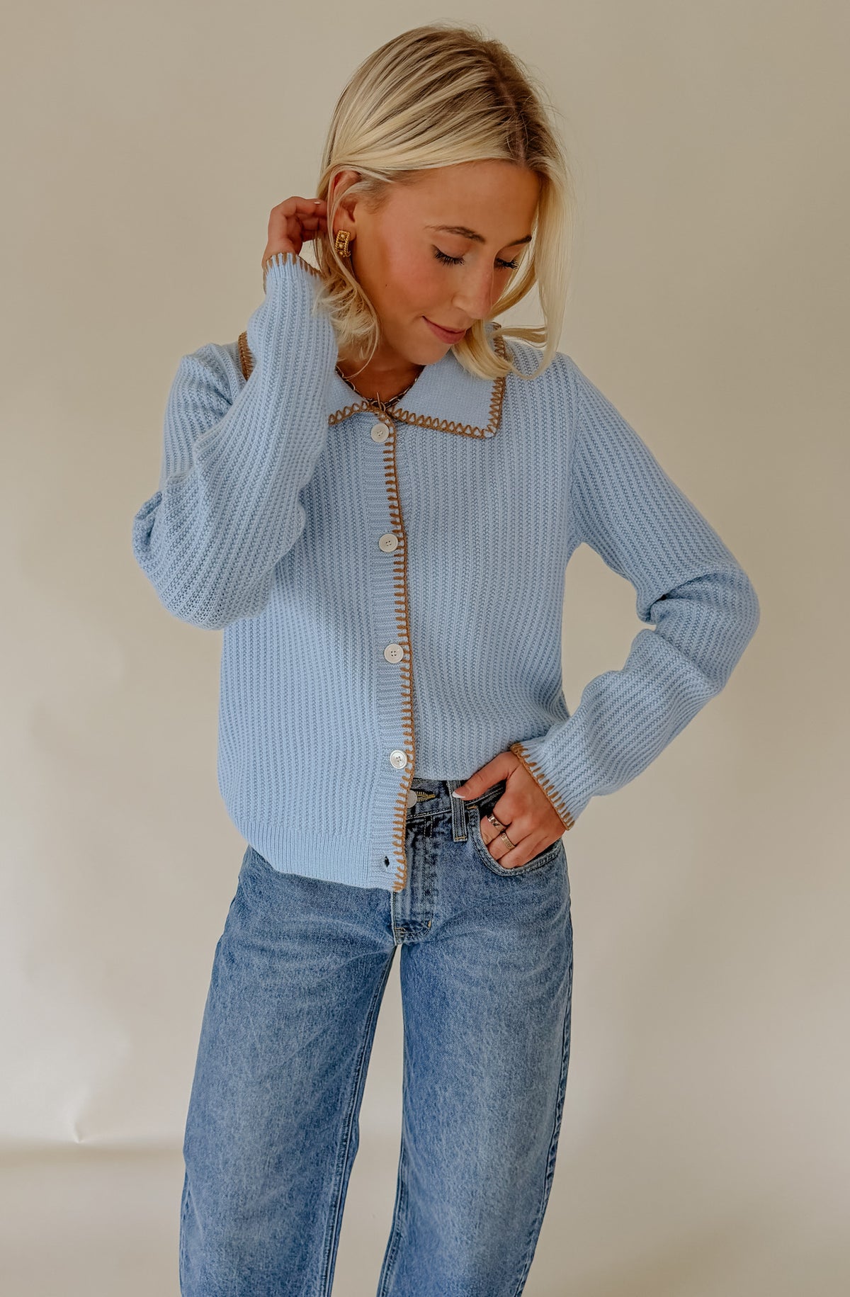 THE PIPER COLLARED SWEATER