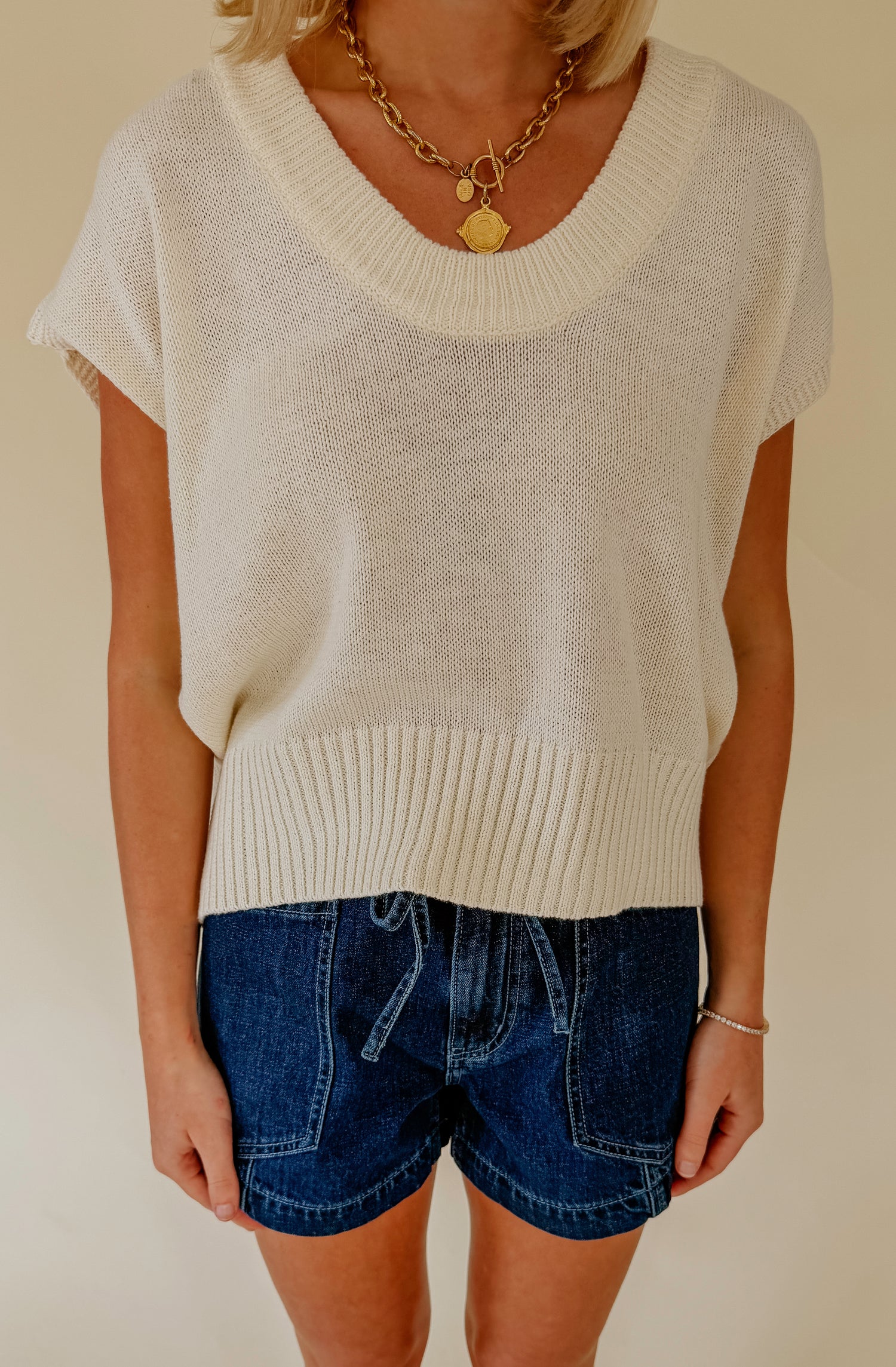 ME N MY CREW RELAXED SWEATER