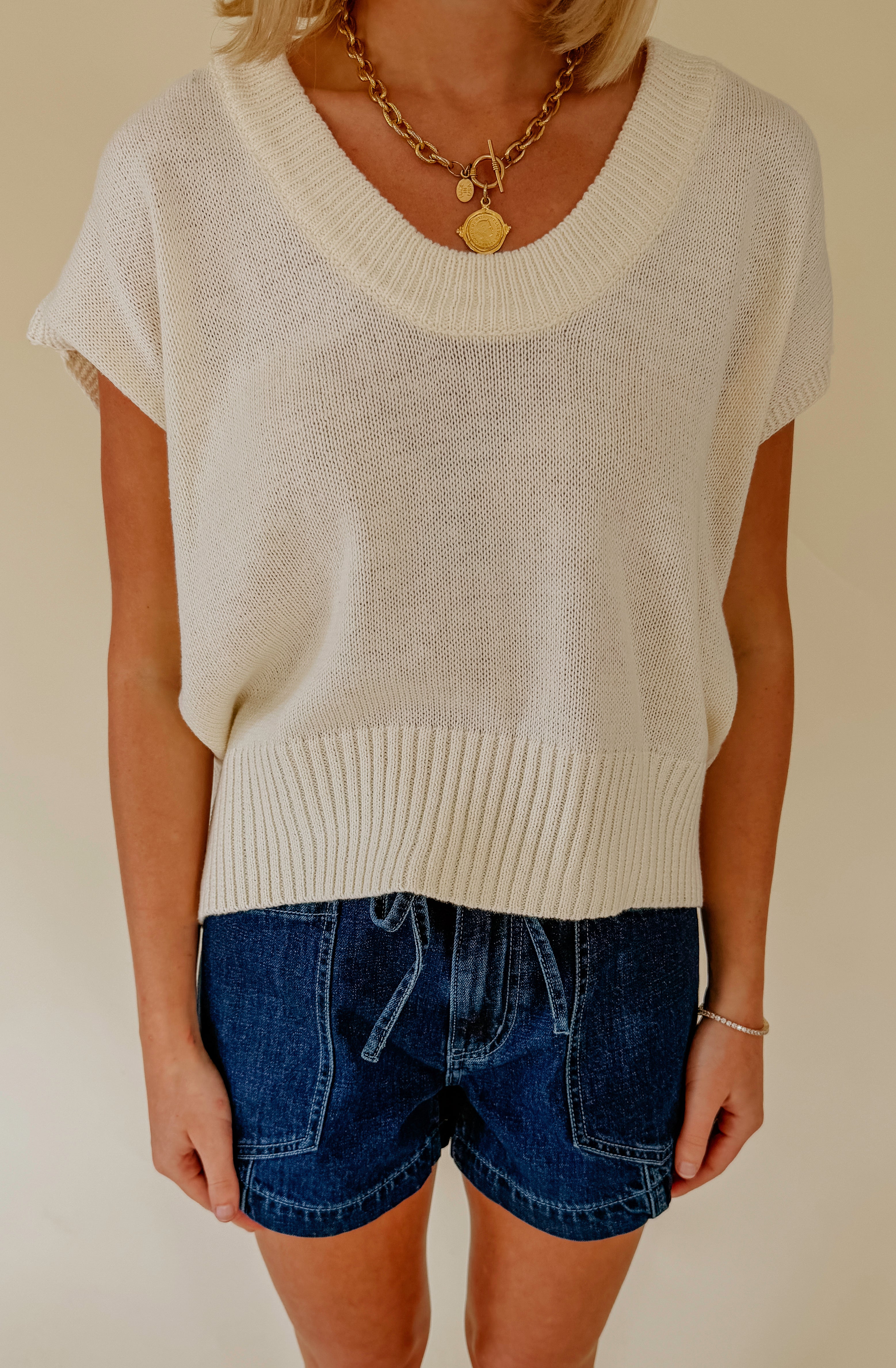 ME N MY CREW RELAXED SWEATER