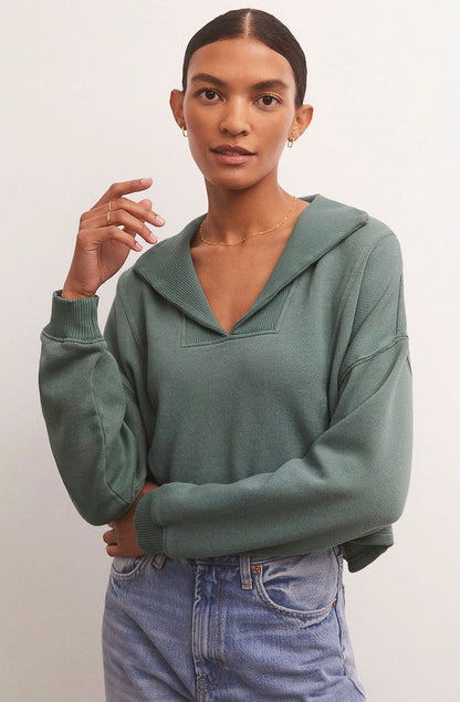 Z SUPPLY SOHO FLEECE SWEATSHIRT