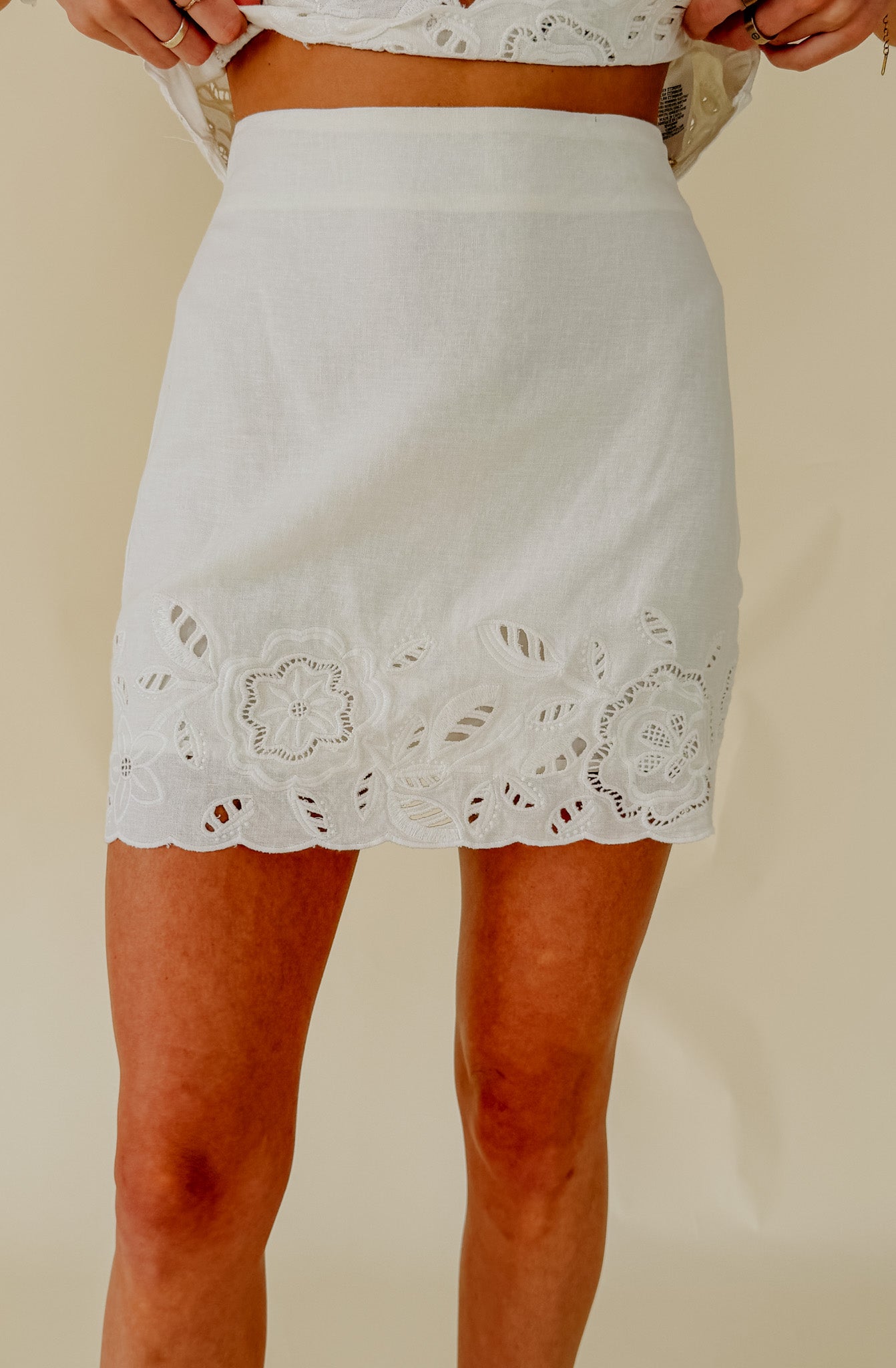 Z SUPPLY DAYA EMBROIDERED SKIRT