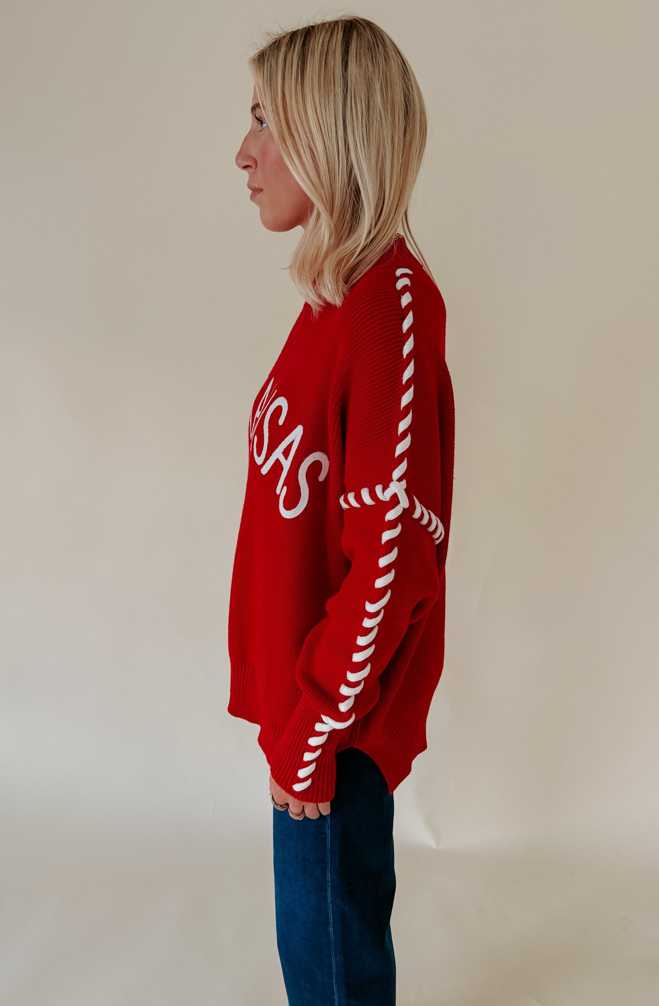 ARKANSAS WHIP STITCH SWEATER