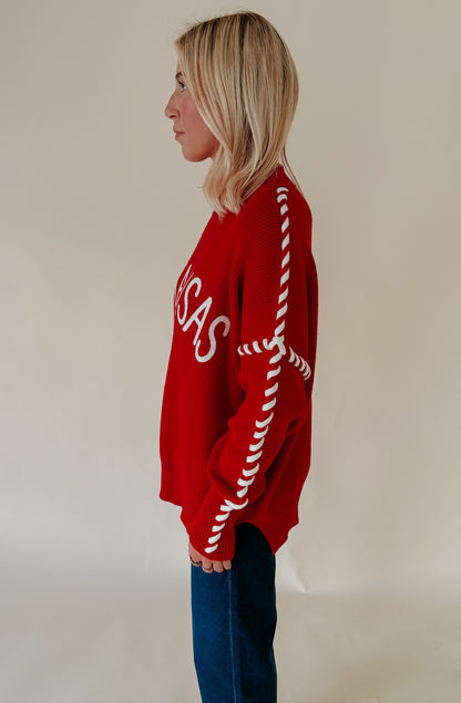 ARKANSAS WHIP STITCH SWEATER