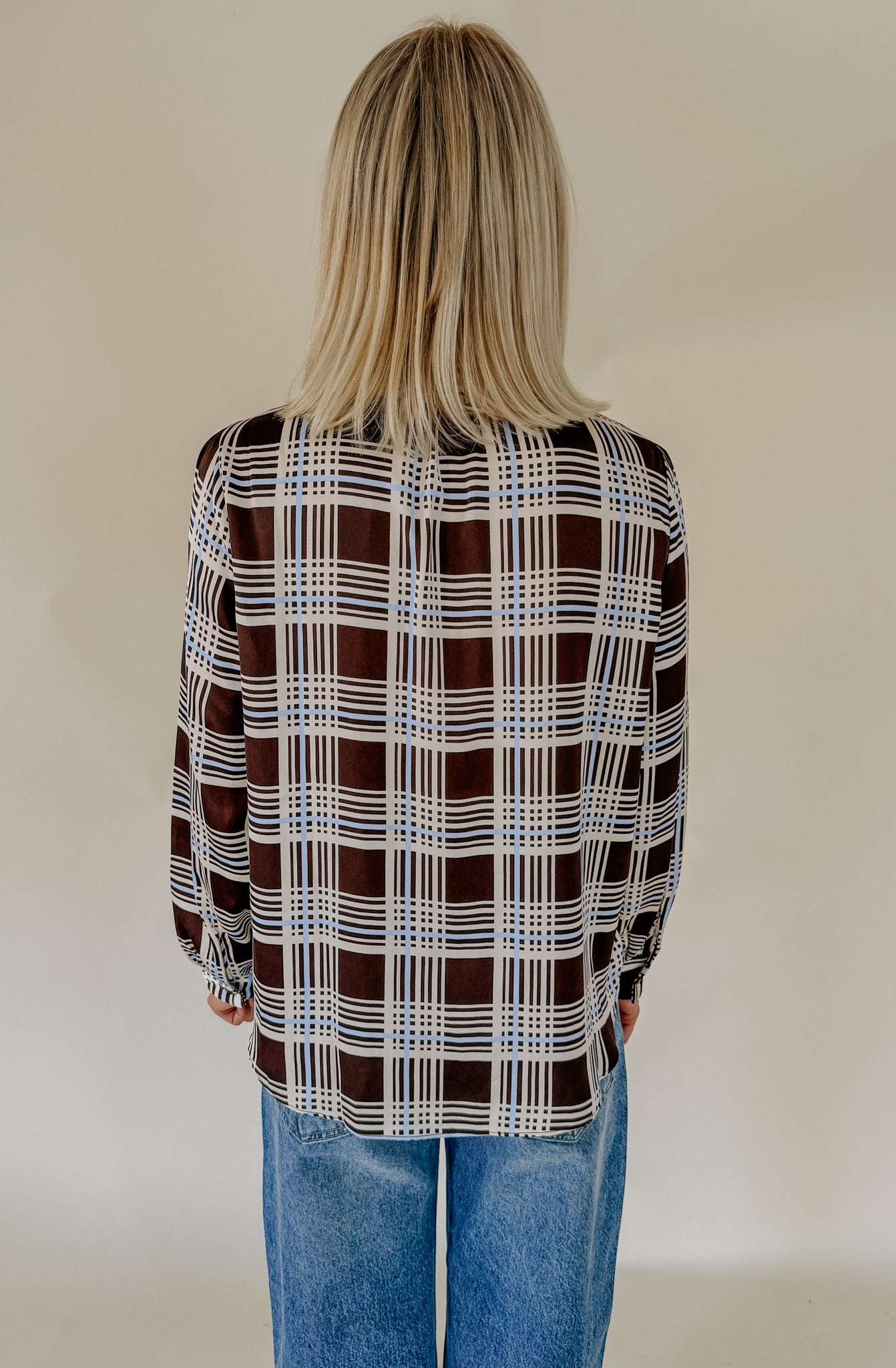 THE BAILEY TIE FRONT BLOUSE