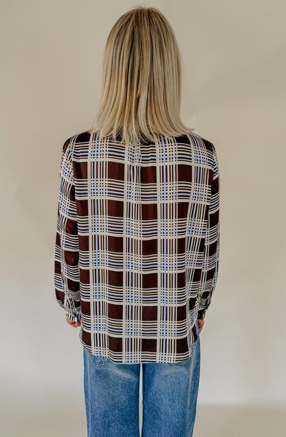 THE BAILEY TIE FRONT BLOUSE
