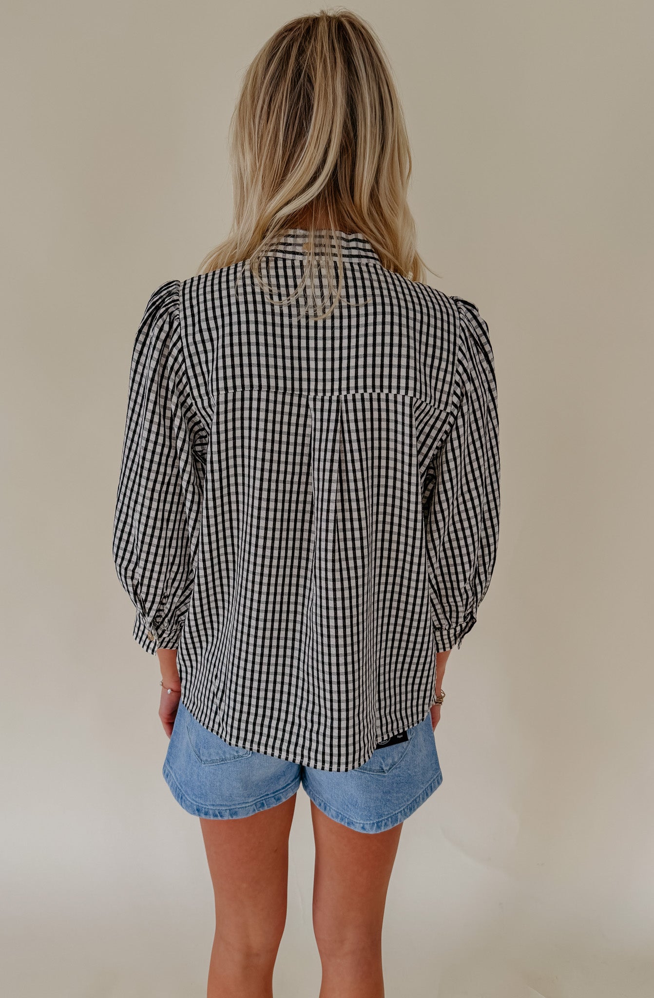 THE PENELOPE BOW BLOUSE