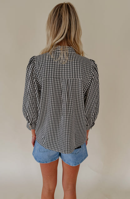 THE PENELOPE BOW BLOUSE
