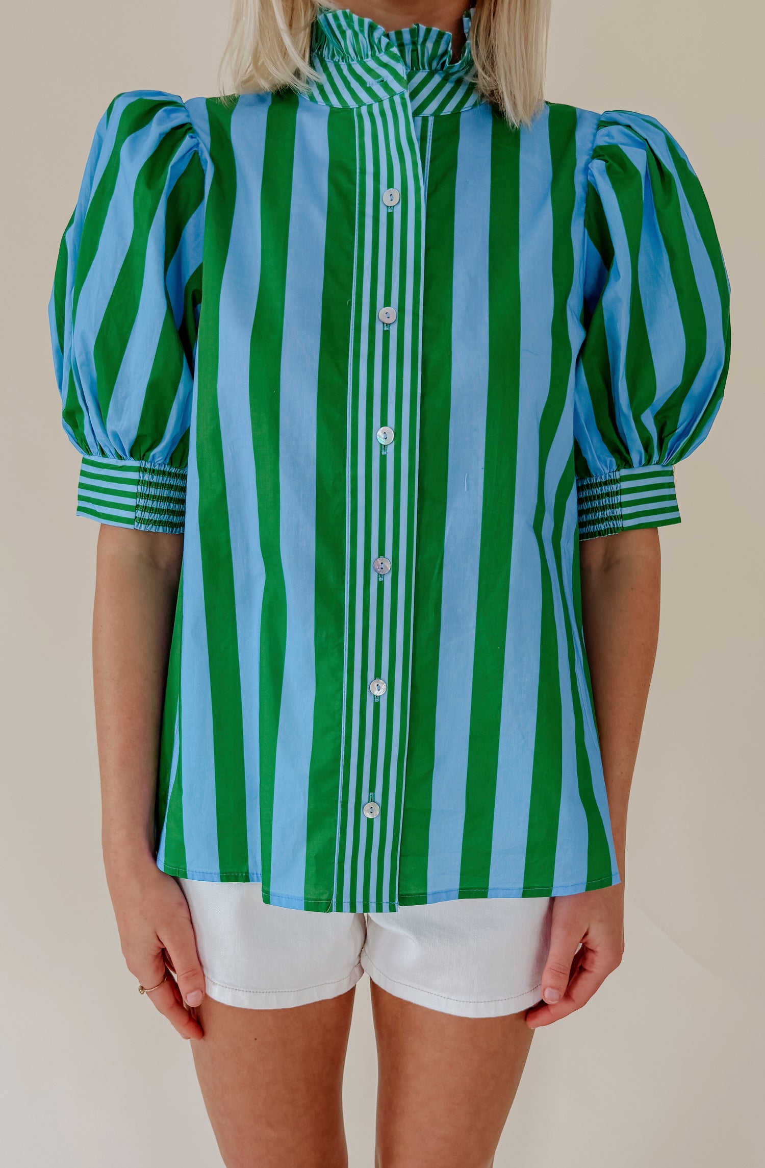 THE HANNAH STRIPED BLOUSE