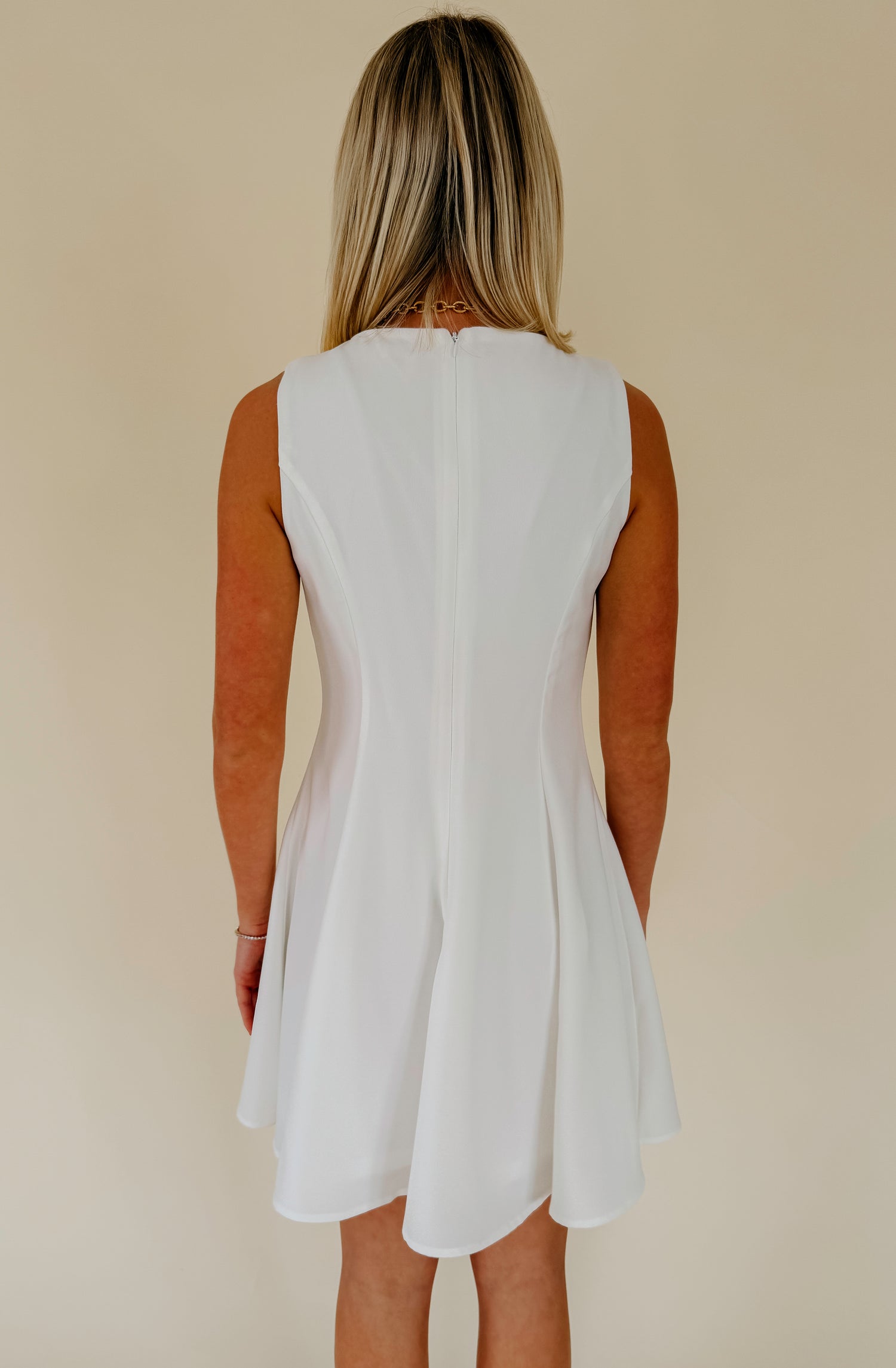 PLAY BY PLAY FIT AND FLARE MINI DRESS