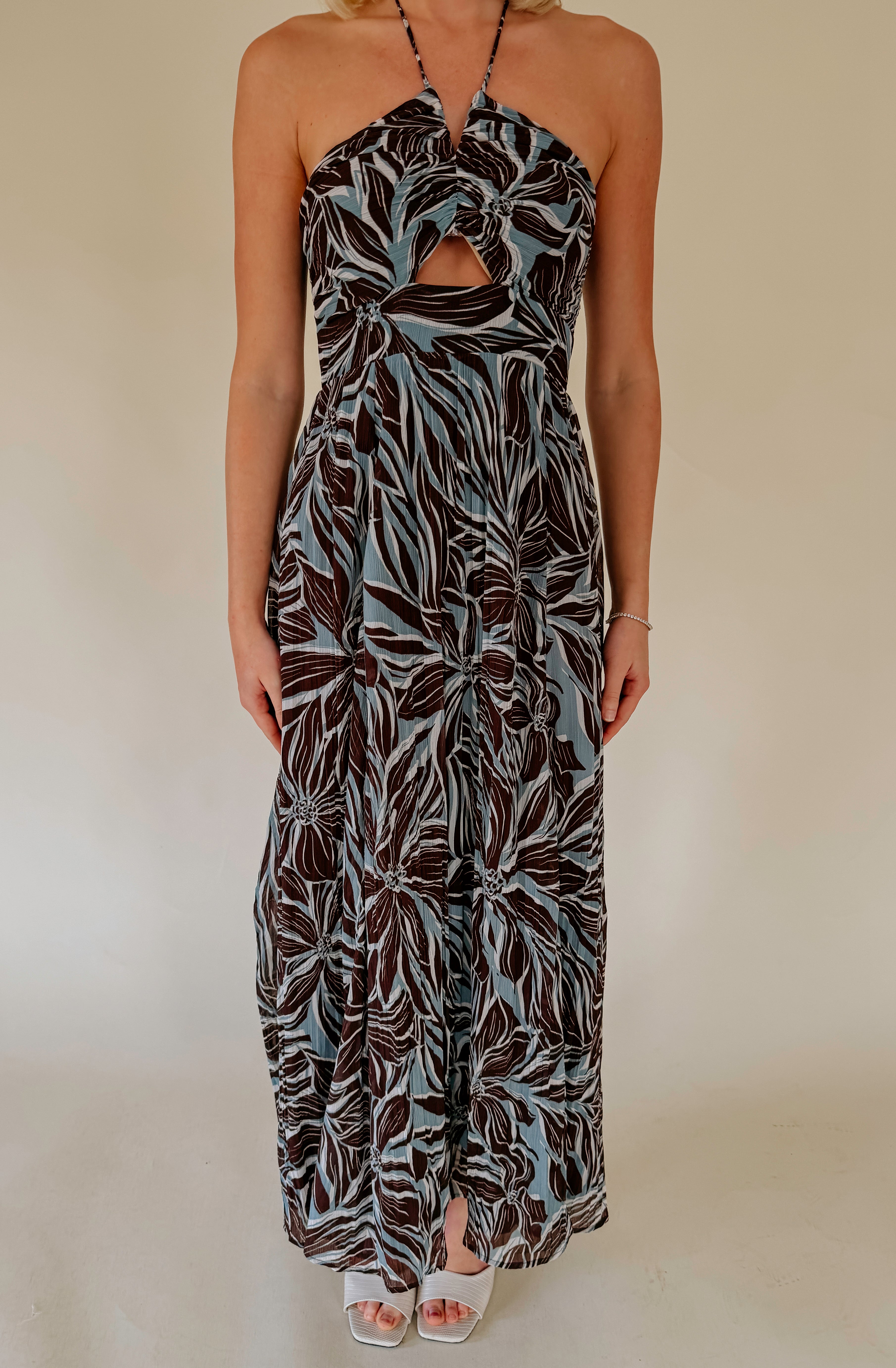 Z SUPPLY ZINN FLORAL MAXI DRESS