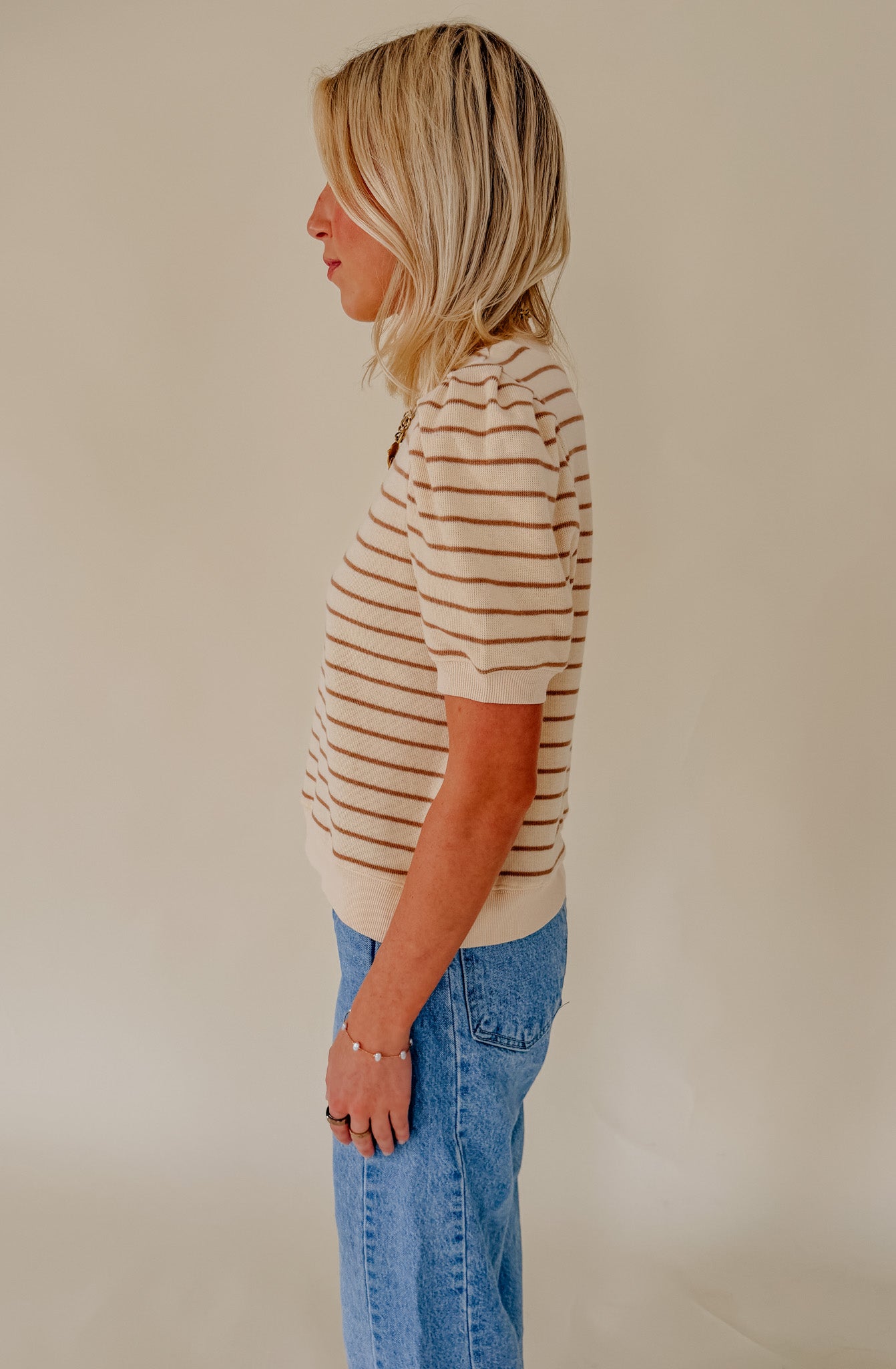 DRAWN TOGETHER STRIPED TEE