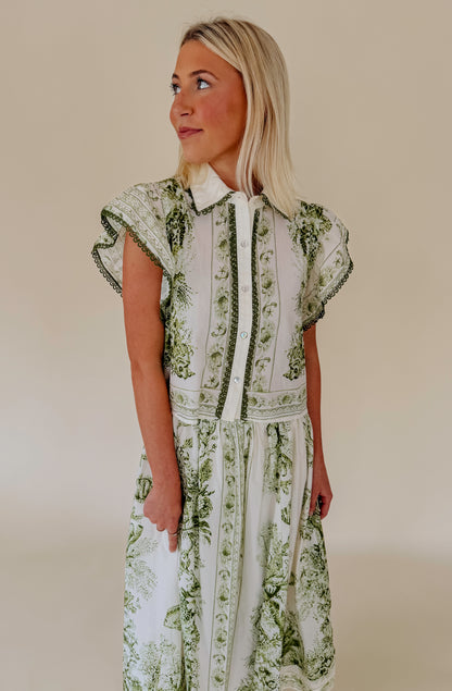 SANTORINI BUTTONED BLOUSE