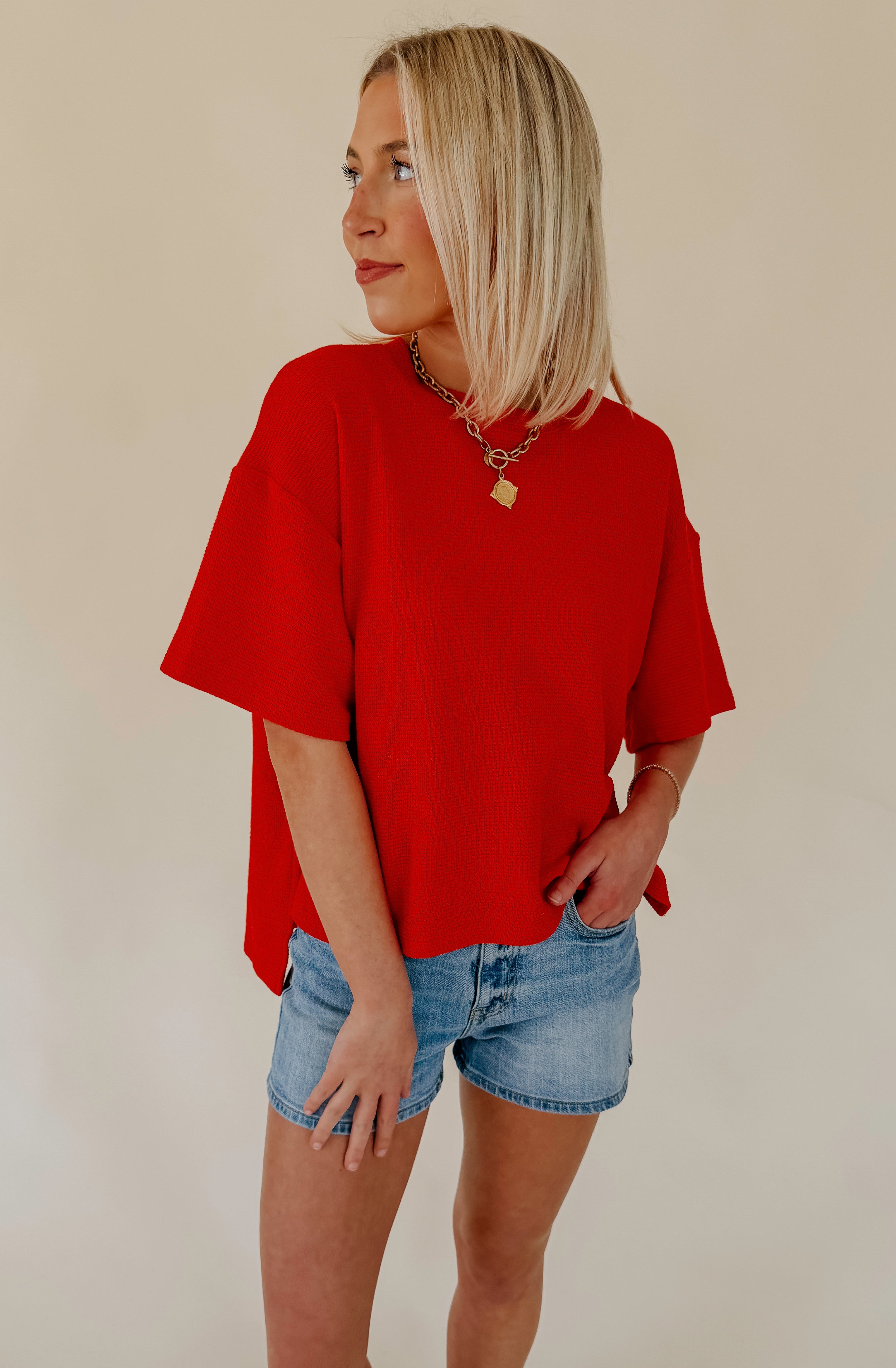 DAZE TROUBLEMAKER SHORT IN MARINA VINTAGE