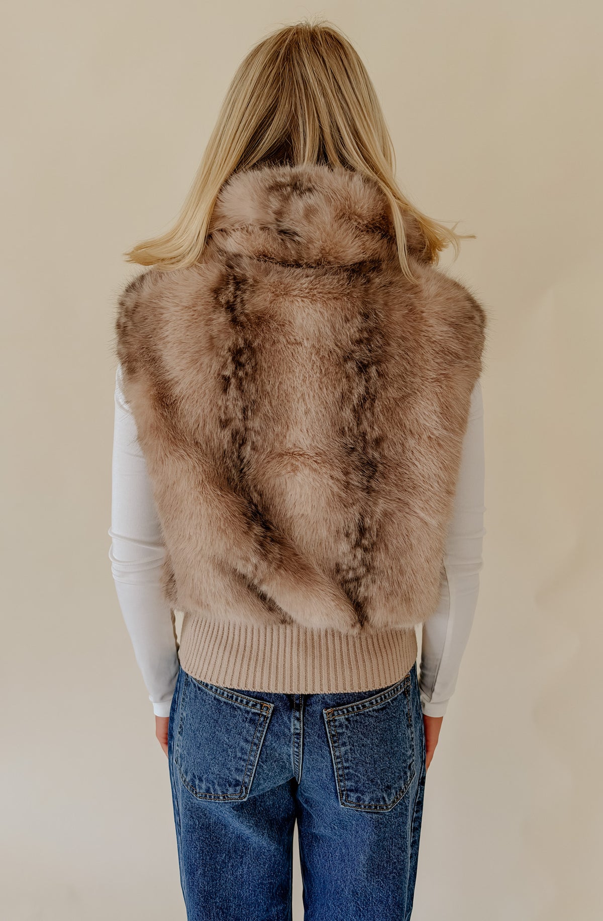 HEARTLOOM AYRA FAUX FUR VEST
