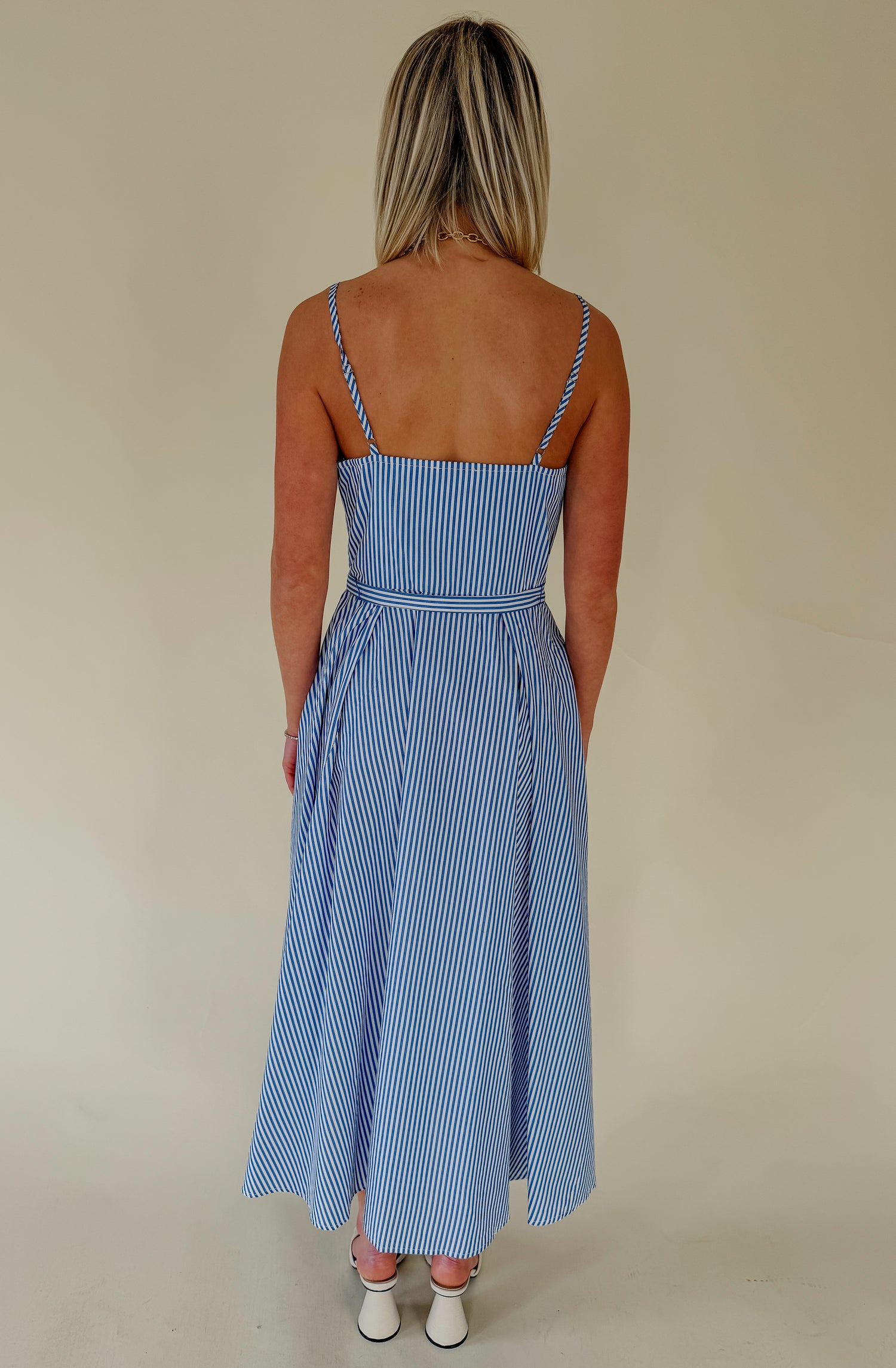 OFF THE GRID MIDI DRESS