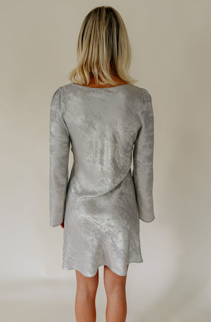 METALLIC SHIMMER DRESS