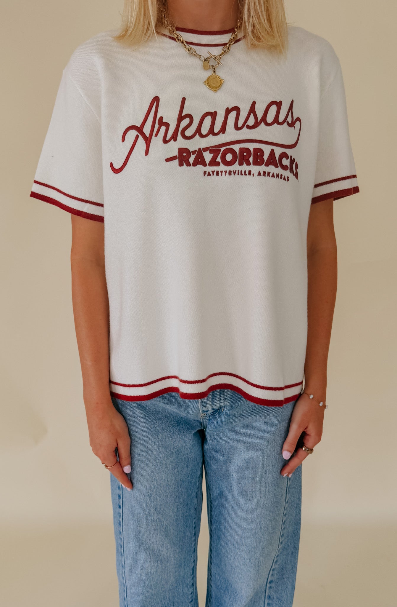 ARKANSAS CLAYTON CLASSIC LUXE SWEATER