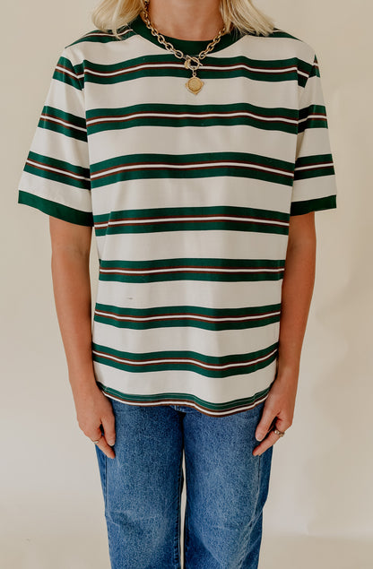 RELAXED STRIPED TEE