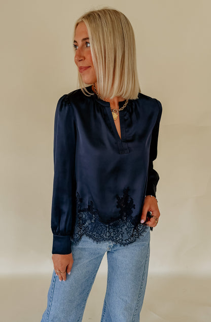 THE LACEY LACE BLOUSE