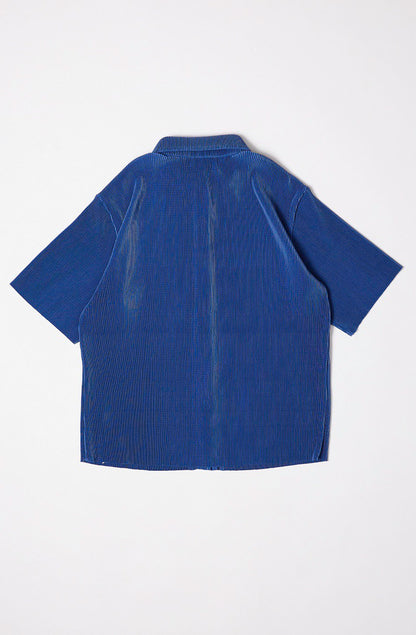 THE MASON PLISSE BUTTONED TOP