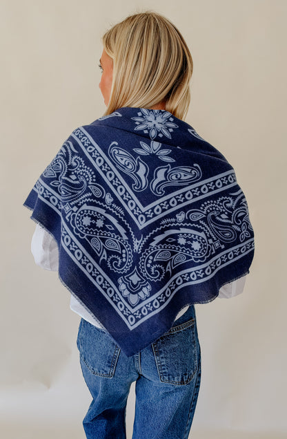 THE MAVEN LARGE BANDANA SCARF