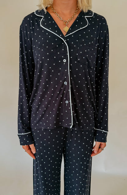 Z SUPPLY LUXE DOT PJ TOP
