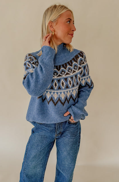 THE MYERS FAIR ISLE SWEATER