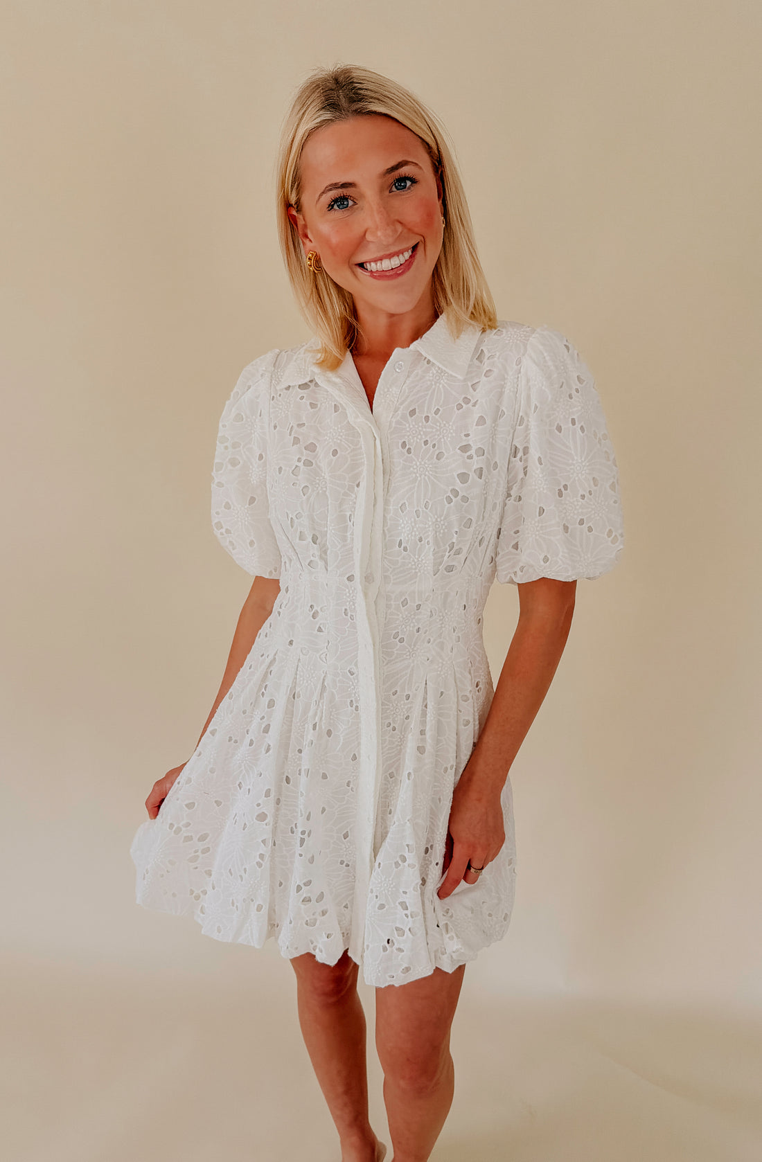 shop white dress Maiah Maxi - US 14 100%Cotton Lining Little White Dress Bridal Shop