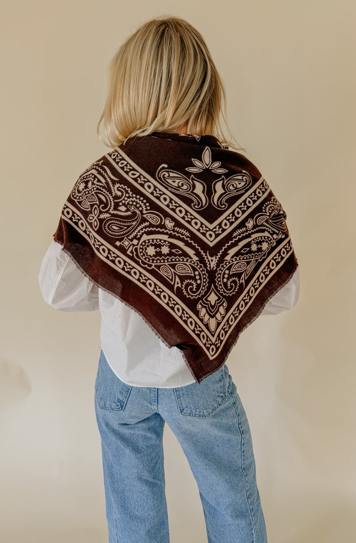 THE MAVEN LARGE BANDANA SCARF
