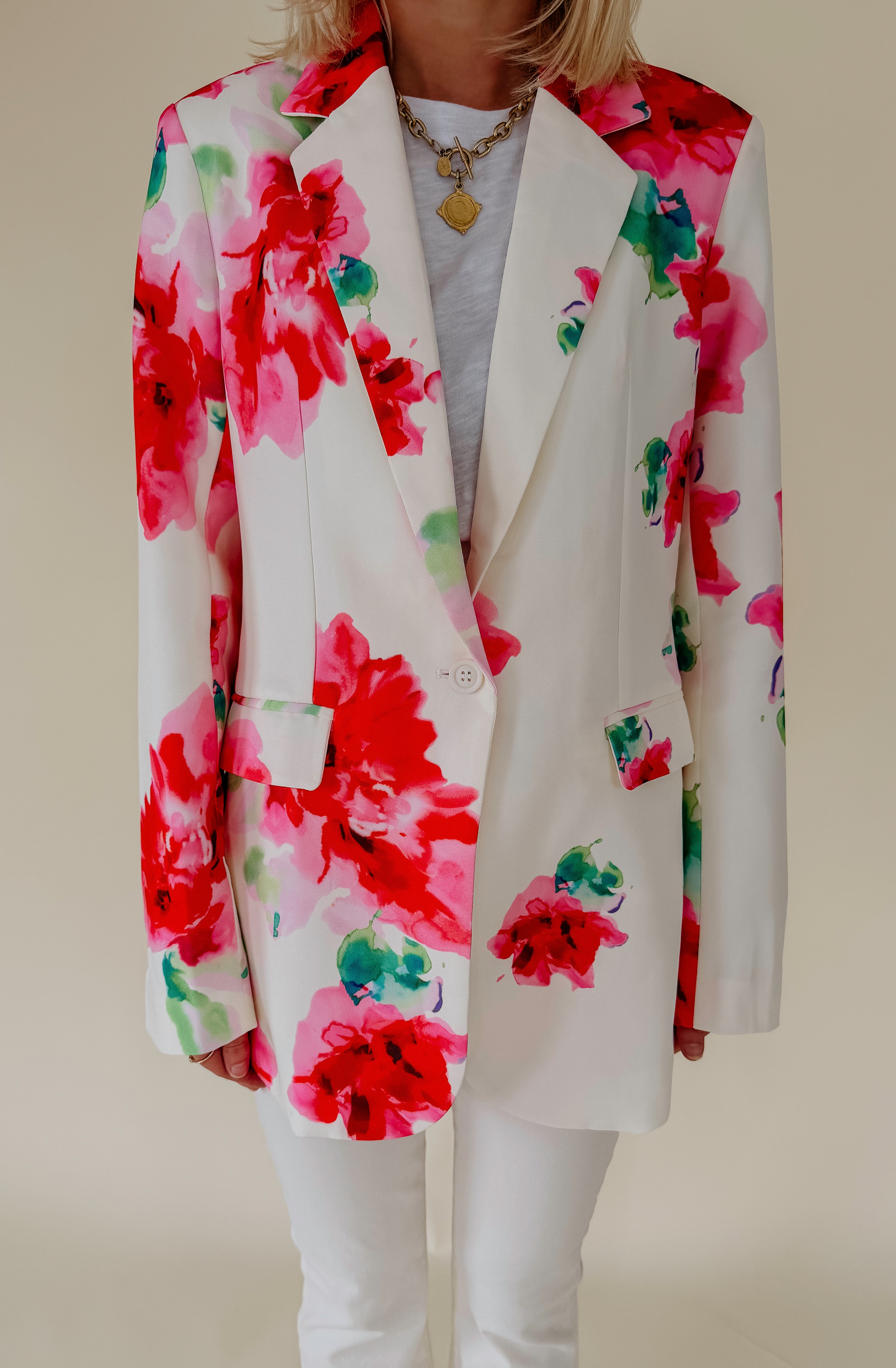 THE VIVIENNE FLORAL BLAZER