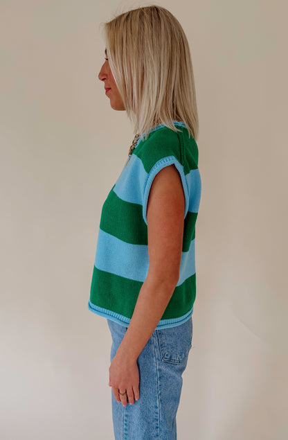 BLOCK IT OUT SWEATER TANK