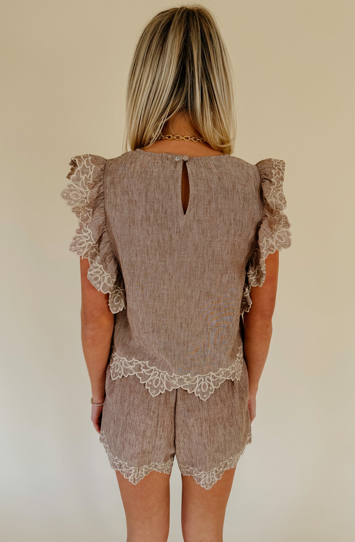 THE HAVEN EMBROIDERED TOP