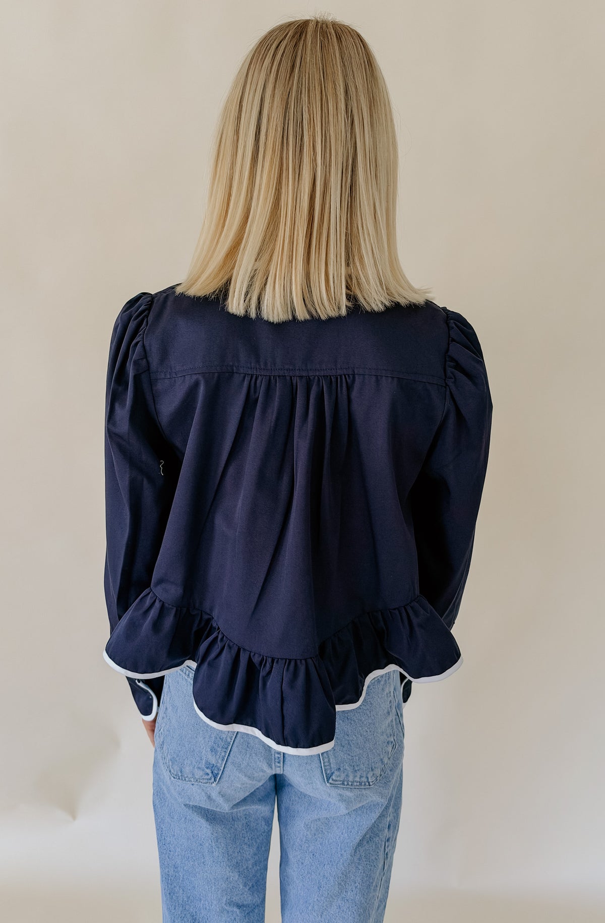 THE JENNY BUTTONED BLOUSE
