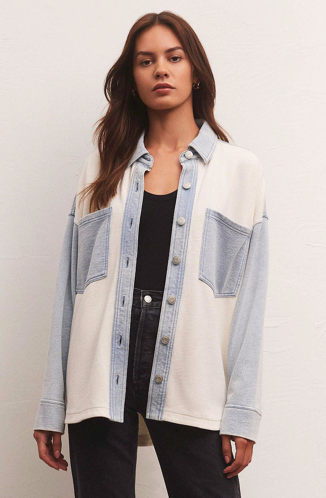 Z SUPPLY ALL DAY COLOR BLOCK JACKET
