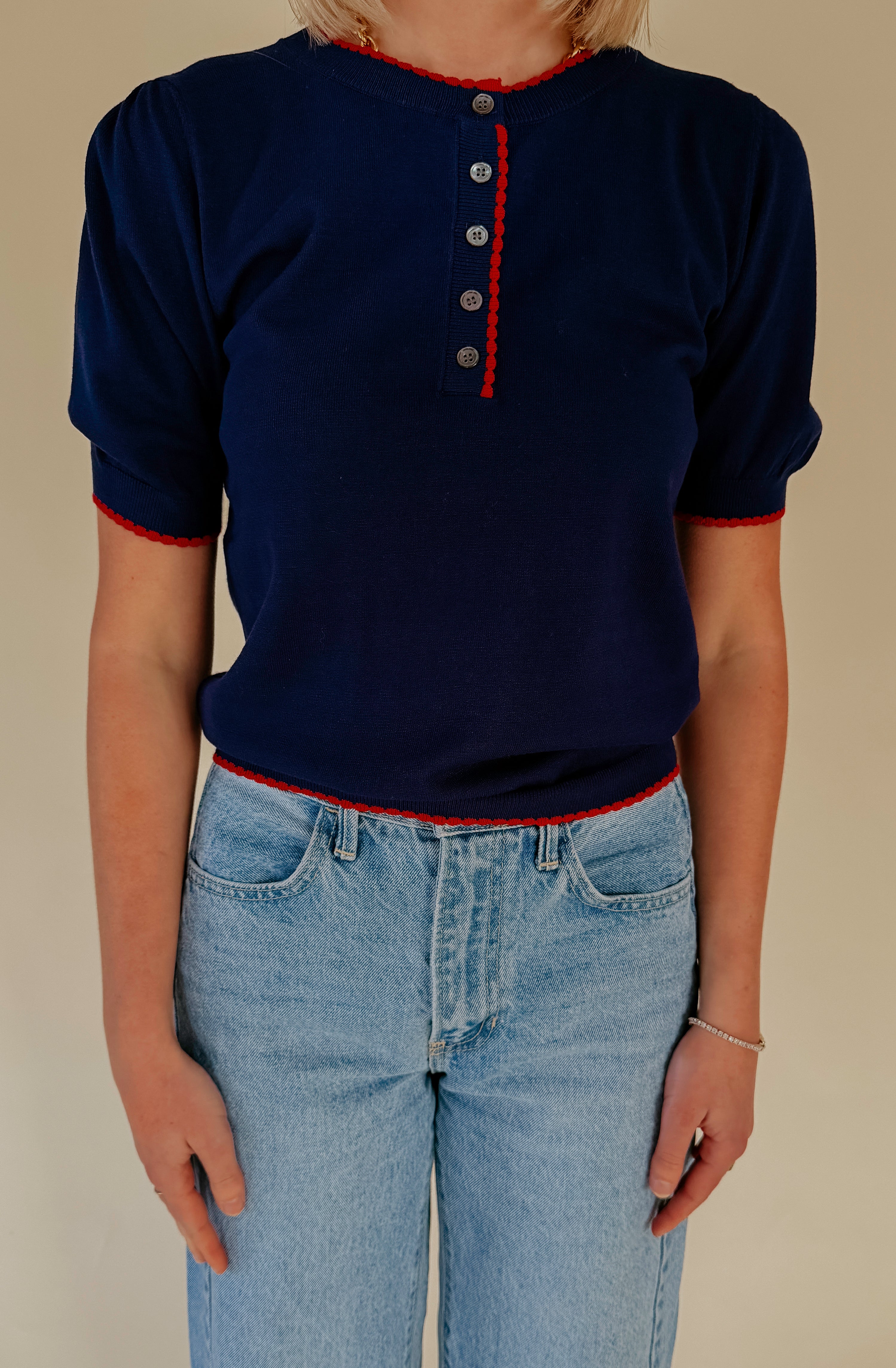 LOVE TO SEE IT KNIT SWEATER