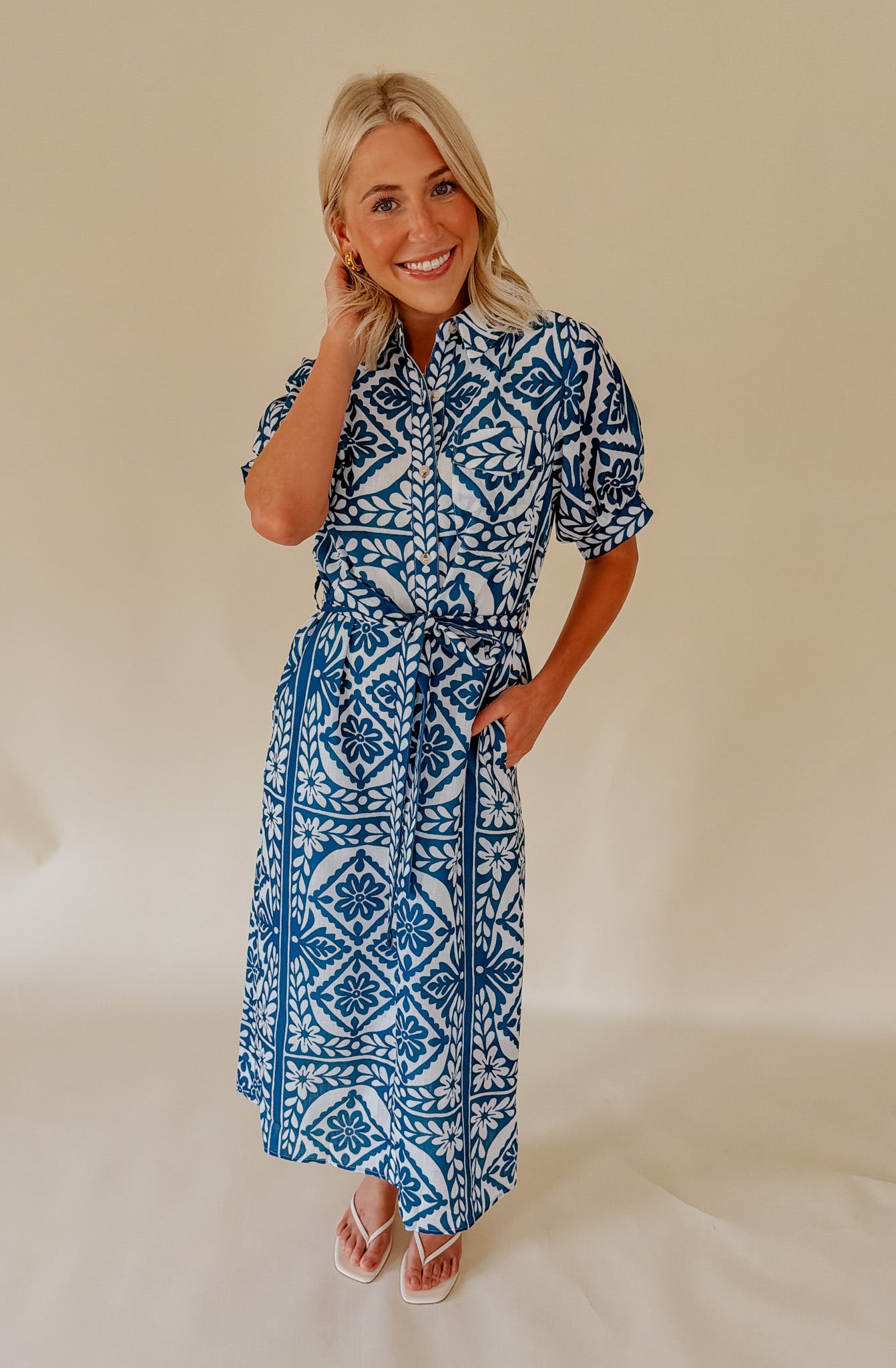THE AVERY FLORAL MIDI