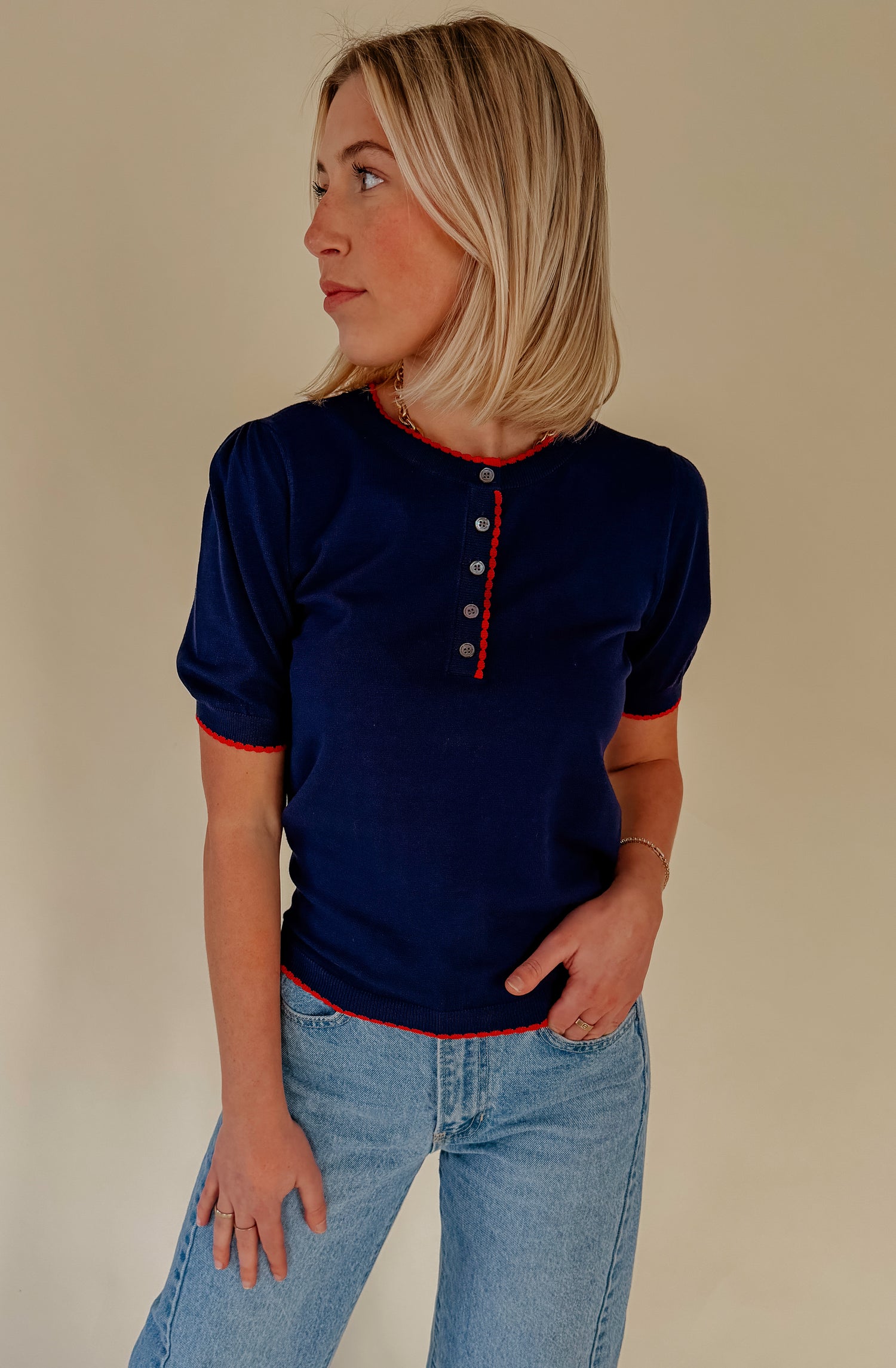 LOVE TO SEE IT KNIT SWEATER