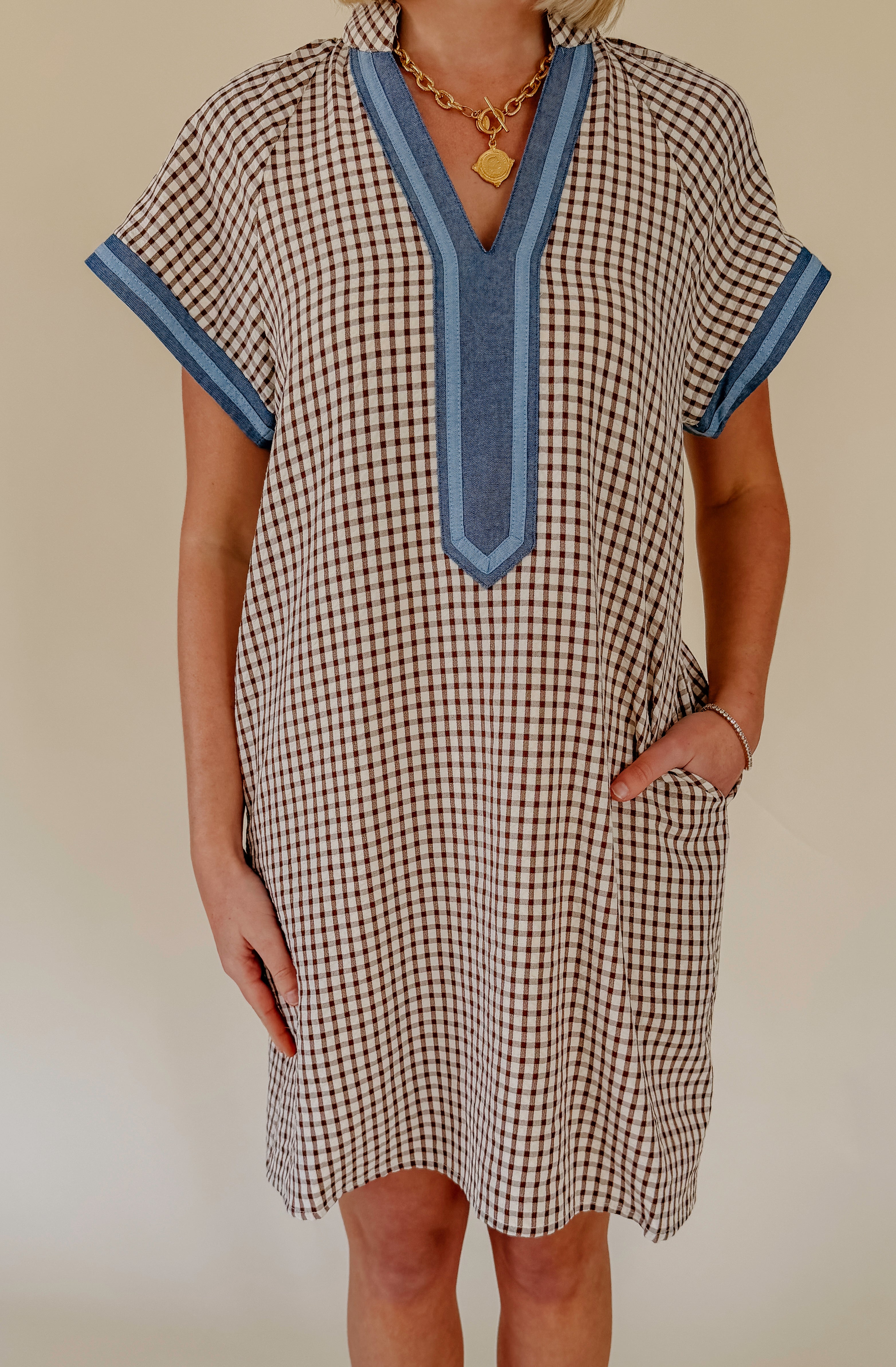 THE CHER SHIFT DRESS