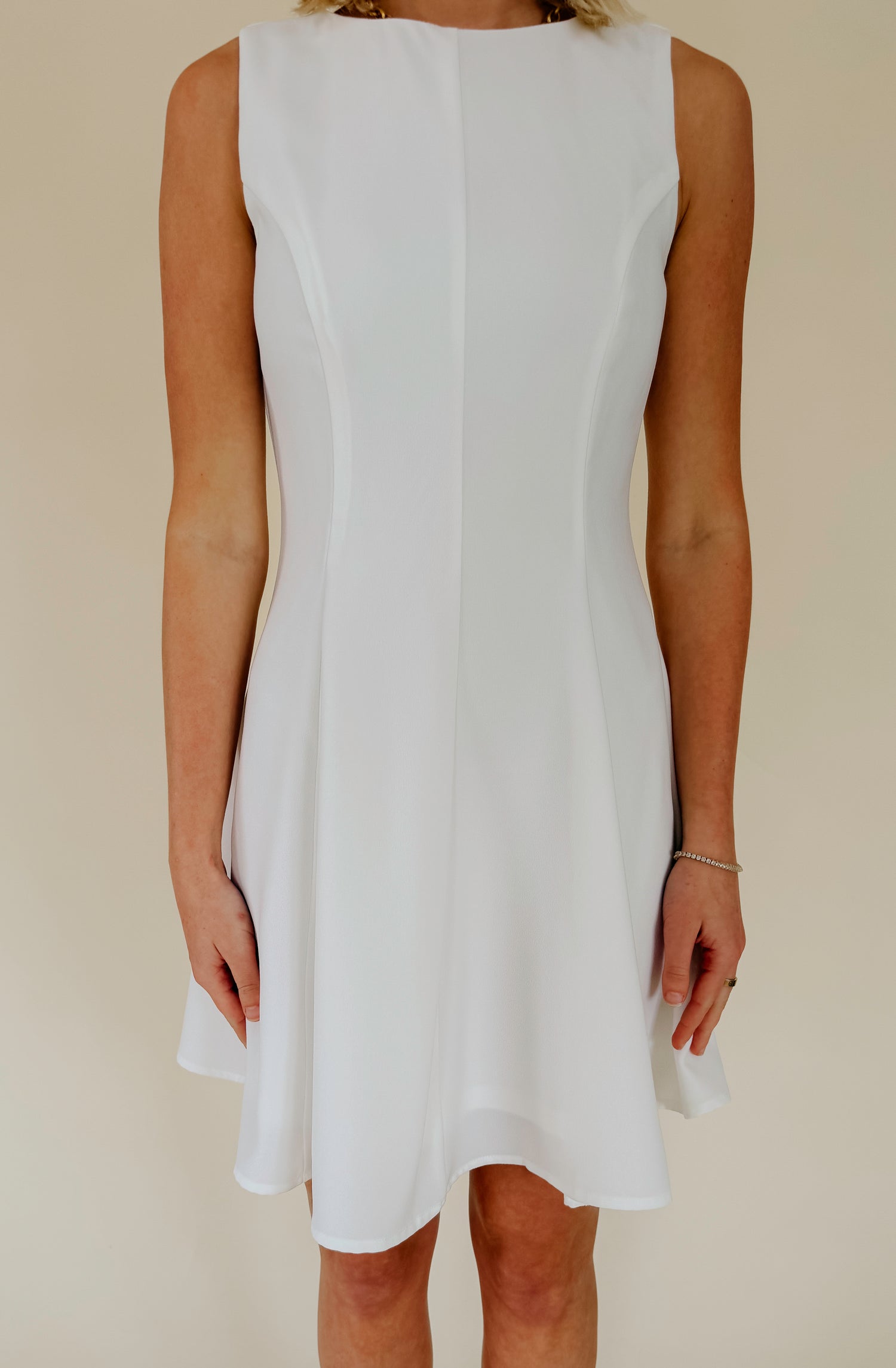 PLAY BY PLAY FIT AND FLARE MINI DRESS