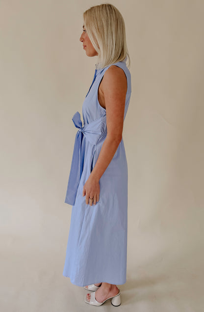 THE MIKAYLA BUTTONED MIDI DRESS