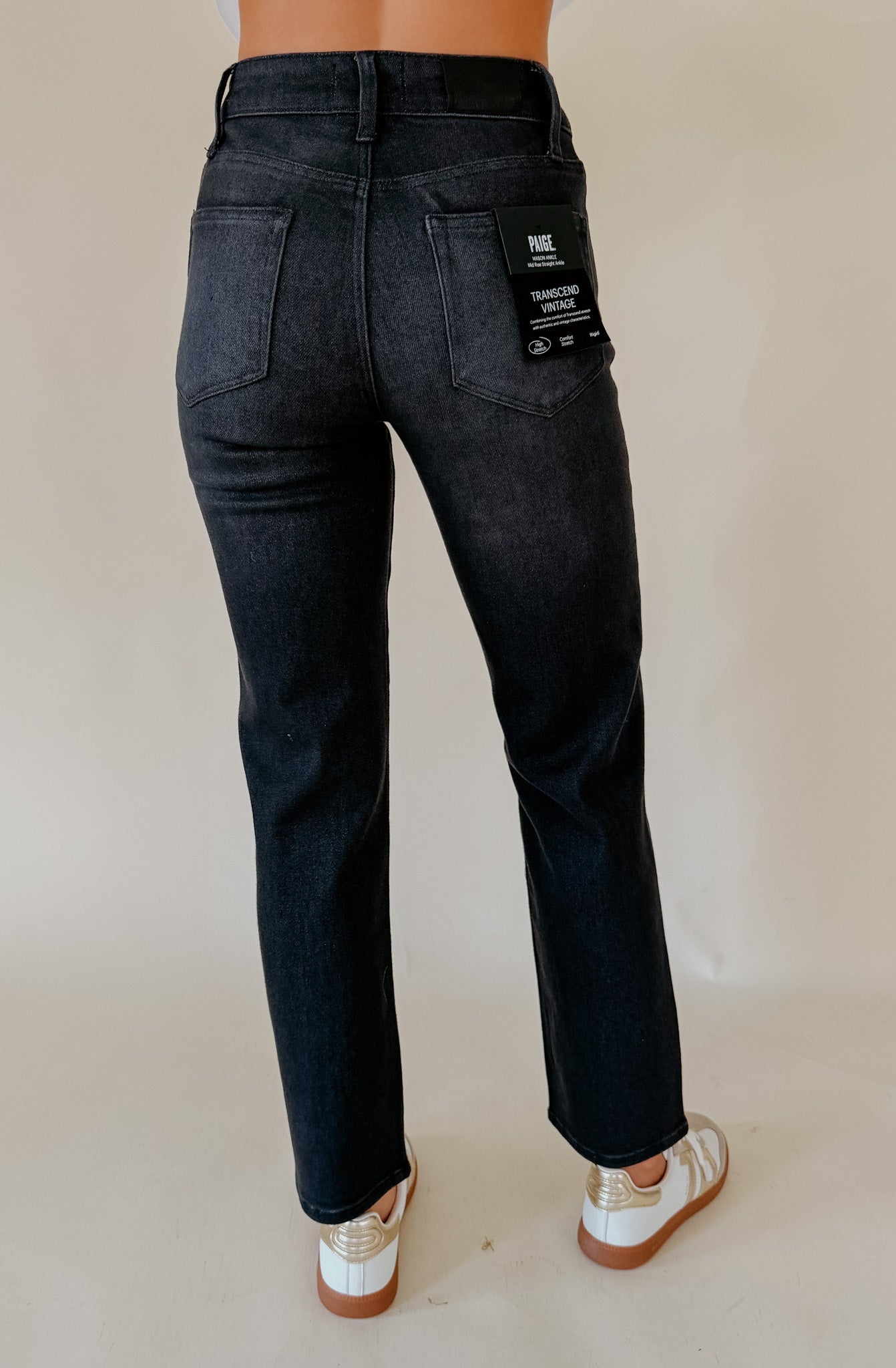 PAIGE MASON ANKLE STRAIGHT DENIM