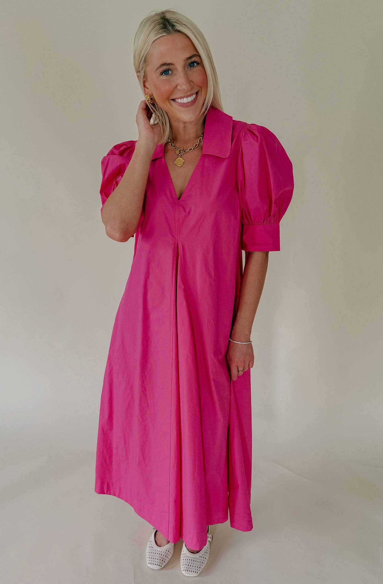 THE ADELINE MIDI DRESS