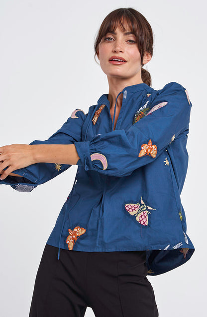 CIEBON CATELYN BUTTERFLY SHIRT
