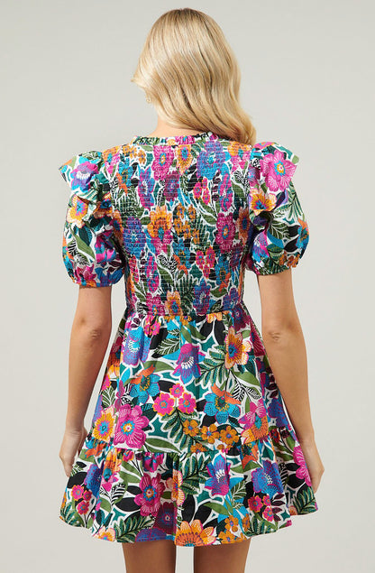 THE ELENA SMOCKED DRESS